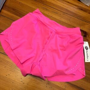 NEW NWT Pink XXS (0) Athletic Shorts. Running shorts. Shorts under shorts